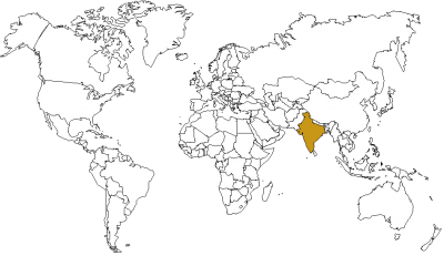 CdT - Planisphère - Inde